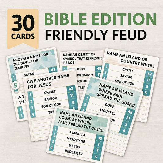 Edición Bíblica: Juego de Preguntas Familiar