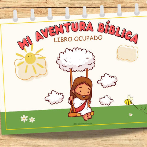 Mi Aventura Bíblica: Libro Ocupado para Niños